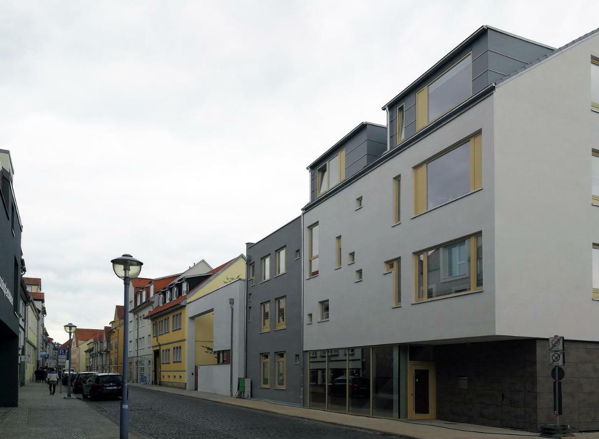 Eckhof Domizil - Grosszuegige Ferienwohnung Mit Kleinem Garten In Der Altstadt Von Gotha Dış mekan fotoğraf