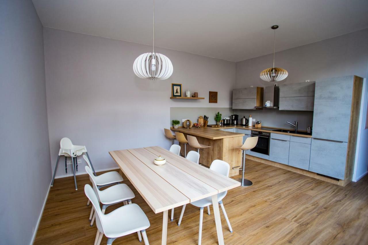 Eckhof Domizil - Grosszuegige Ferienwohnung Mit Kleinem Garten In Der Altstadt Von Gotha Dış mekan fotoğraf