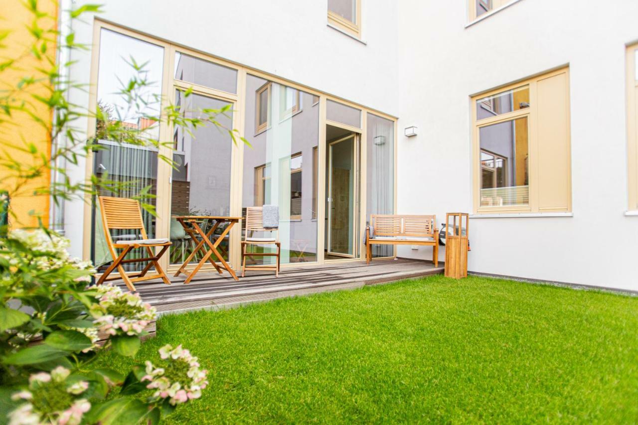 Eckhof Domizil - Grosszuegige Ferienwohnung Mit Kleinem Garten In Der Altstadt Von Gotha Dış mekan fotoğraf